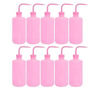 10PCS Multipurpose Squeeze Bottles 500ml Designed with Stable Base Concave Design for Various Professional Uses ABS Bottle