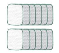 10pcs Multipurpose Wire Dishwashing Rags for Dry and Wet, Double-Layer Non-Scratch Wire Cleaning Cloths Reusable Cleaning Scrubbing Pads for Kitchen Sinks Pots Pans