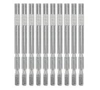 10pcs Music Box Movement Shaft P-09 Alloy Replacement Insert Part | DIY Assembly Piece, Easy Installation, Silver Finish, Compatible Hardware for Musical Mechanism Repair