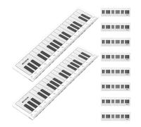 10pcs Musical Scale Ruler 15cm Plastic Drafting Ruler for Students