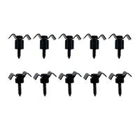 10pcs Musiclily Metal Vintage String Guides Guitar String Trees Retainers Improving Tuning Accuracy
