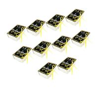 10Pcs Muslims Wrapping Boxes Elegant Book Shape Paper Packaging Box For Candy Chocolate Eid Festival Decorations