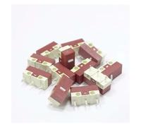 10PCS mute switch silent button repair accessory 3PIN yellow 30 million/white dots 20 million times IDGTTLDF(White dot 20million)