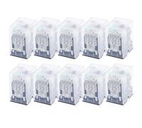 10PCS MY4NJ HH54P MY4N-J 14 Pin AC/DC 12V 24V 36V 48V 110V 220V 380V Mini Relay Intermediate Electromagnetic Relay relay 220v(DC,24V)