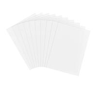 10Pcs Mylar Stencil Sheets, A4 Flexible Blank Templates PET Plastic Square Transparent Stencil Paper for DIY Stencil Cutting, Making Stencils Crafting