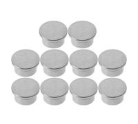 10pcs Nail Art Spinner Shaft Metal Rotary Bearing | Universal Fit, Supports Accurate Placement for Home Artists, Smooth Steady Movement, Silver Alloy Construction, Technicians