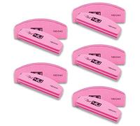 10Pcs Nail Buffers Half Moon Shape Double Sided 180/240 grit Sanding Blocks Sponge Nail Buffer Tools for Natural Nails Artificial Nails Acrylic Gel Tips