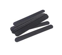 10PCS Nail Files Set Professional Nail File Black Double Sided Emery Board Manicure Kit for Nail Grooming and Styling (100/180 Grit)