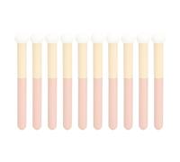 10pcs Nail Gradient Sponge Pen, Nail Art Sponge Brush with Round Head for Smooth Blending, Aluminum Tube Gradient Coloring Dye Pen for Salon and Home DIY Manicure