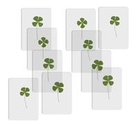 10Pcs Natural Dried Leaf Bookmarks Page Divider Decorative Book Page Holder Appreciation Present for Teacher Book Lover Decorative Bookmarks