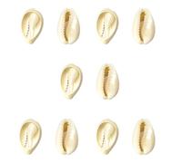 10pcs Natural Shell Conch Buttons with Realistic Texture Design Great for High Ends Garment and Craft Project Fashion Designers Accessories
