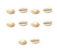 10pcs Natural Shell Conch Buttons with Realistic Texture Design Great for High Ends Garment and Craft Project Garment Accessories