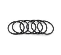 10pcs NBR O-Ring Thickness CS2.4mm OD54~180mm Black Nitrile Butadiene Rubber Oil High Temperature Resistant O Ring Sealing Gasket(OD 145mm ID 140.2mm)