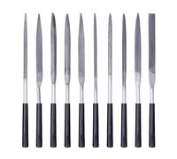 10Pcs Needle File Set Steel Metal File Needle File Set Metal Needle File File Repair Tool for Wood Working and Metal Working