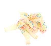10Pcs Neon Star Pattern Latex Balloons Glow in Dark Party Supplies for Birthday Wedding Decoration (Gran punto de onda)