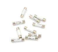 10PCS New 6 * 25mm Ceramic Fuse Tube Fuse 6x25mm Fast Blow Ceramic Fuse 250V 1A Fuse Protected circuits