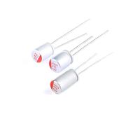 10pcs New DIP Polymer Solid Electrolytic Capacitor Super Low ESR 16V 47/100/150/220/270/330/470/560/680/820/1000/1500/2200UF(16V270UF 8x8MM)