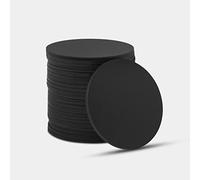 10pcs NFC Cards NFC Tags ntag215 Stickers NFC Stickers Waterproof Round ntag215 Card Black programmable NFC Tags Compatible All NFC Enabled Phones and Devices,504 Bytes Memory(1 inch)