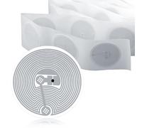 10pcs NFC Stickers, 1 Inch Ntag216 NFC Tag Stickers Round NFC Cards Programmable 888 Bytes Memory Ntag216 Tags Compatible with NFC-Enabled Phones & Devices