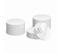 10PCS NFC Tag Cards, Programmable NFC 215 Tags PVC NTAG215 Card Adhesive Backing Round 25mm, 504 Bytes Memory for Android iPhone and All NFC Enabled Devices