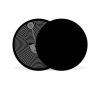 10pcs NFC Tags NTAG215 NFC Stickers Programmable NFC Tags Sticker Black NFC Tags iPhone NFC Tags Adhesive NFC Chip Compatible with Android & iPhone 504 Bytes Memory