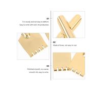 10Pcs Nibs Retro Art Writing Tips for Fountain Pens Flat Replacement Points for Calligraphy Writing and Stationery