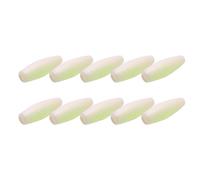 10Pcs Night Fishing Hook Sleeve Fishing Tool Glowing Hollow Tube Sea Tackle Glow Hook Tubes Equipment