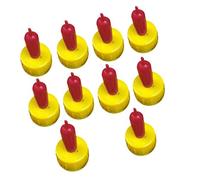 10pcs Nipple Orphan Bottle Lamb Pet Pup Dog Red Sheep Cat Goat Teat Drink Animal Feeding
