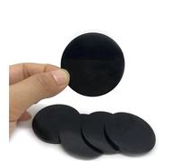10Pcs Nitrile NBR Seal Gaskets Pad Solid Round Rubber Sheet Thick 1/1.5/2/3/4/5mm Dia 10/12/15/20/30/40/50/60/70/80/80/100(D50mm,1mm)