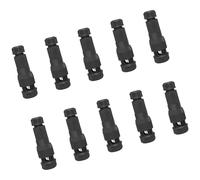 10Pcs None Stripping Wire Quick Connector Punctured Terminal Quick Piercing Landscape Lighting Connectors Low Voltages Wire For Outdoor Lamp