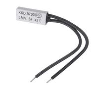10pcs Normal Open KSD9700 250V 5A 45 Plastic Thermostatic Temperature Sensor Switch NO