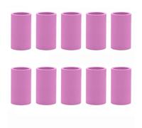 10pcs Nozzles Ceramic Shield Cup Welding Torch Tip Torch Consumables Accessory for TIG Welding Torch WP-17/18/26 Series 12# 54N19 10pcs