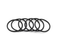 10pcs O Ring Seal Gasket Thickness CS 1.5mm OD 5~80mm Nitrile Butadiene Rubber Spacer Oil Resistance Washer Round Black(OD 37mm ID 34mm)