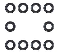 10pcs Oil Drain Plugs Gasket Rubber Washer General Seal Vehicle Accessories For Reduced Leakage For 12/14 Oil Drain Gasket