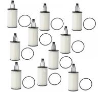 10PCS Oil Filter HU 7025 Z 2761800009 HU7025Z Compatible With M276 Engine Models Including W204 W212 W218 W166 C CL CLS E GL GLC GLE GLK GLS Series Vehicles