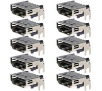 10PCS Original HDMI Port Socket Interface Connector Replacement for Playstation 5 PS5