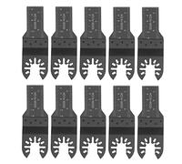 10Pcs Oscillating Saw Blade 20mm Quick Release Multi Tool Accessories Multitool Saw Blade Oscillating Saw Blade for Wood Plastic