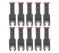 10Pcs Oscillating Saw Blades 1.25in 31mm Universal Metal Wood Cutting Tool | High Carbon Steel, Quick Release, Fits Starlock, For Renovation Drywall