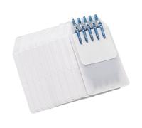10Pcs Oxford Cloth Writing Tool Carriers Pen Cases with PVC Backing Suitable for Healthcare Workers and Business Gifts Pen Organizers