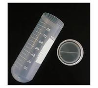 10pcs/pack 100ml Scaled Plastic Centrifuge Tubes With Screw Cap