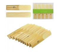 10pcs/pack Alto BE Saxophone Reeds 2-1/2 Sax Reed Strength 2.5 Musical Instrument Parts Accessories