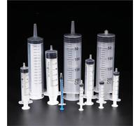 10pcs/pack Disposable Plastic Sterile Syringe Sample Injector Sampler Ink Syringe Industrial Glue Tool Supplies (10ml 10 pieces)