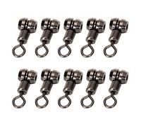 10pcs/pack Fishing Hook Cross Line Fishing Swivel Tackle Connector Accessories 3 Ways