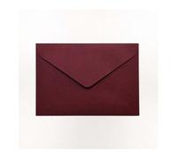 10pcs/pack Retro Hemp Texture Western Envelopes for Wedding Party Invitation Greeting Cards Customized for Wedding Ceremony(Red)