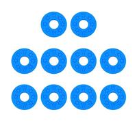 10Pcs/pack Rubber Guitar Strap Blocks Protector Locks Silicone Parts Accessories Protector