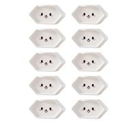 10Pcs/pack User Friendly Invisible Outlet Protectors For Toddler Safe Silicone Power Socket Protective Cover Invisible Silicone Outlet Protectors