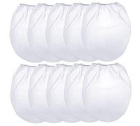 10Pcs Paint Strainer Bags 5 Gallon Fine Mesh Strainer with Elastic Top Opening Disposable for Paint Gardening