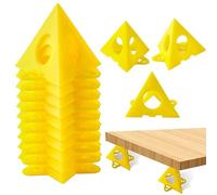 10PCS Painters Pyramid Stand, Woodworking Paint Stand, ABS Mini Cone Paint Stand for Door Cabinet with Convenient And Practical, Wide Application, Sturdy Construction