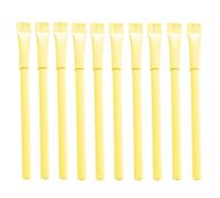 10Pcs Paper Ballpoint Pen Guest Sign in Pen, Candy Yellow