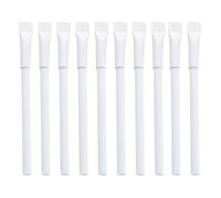 10Pcs Paper Ballpoint Pen Guest Sign in Pen, White